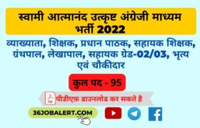 Swami-Atmanand-Vidyalaya-Recruitment-2022